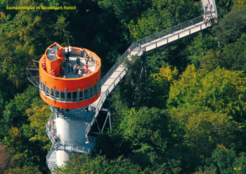 Postkarte Nr. 81 - Turm des Baumkronenpfades – A5