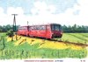 Postkarte Peter König Nr. 186 [Reprint] - Triebwageneinheit auf der Langensalzaer Kleinbahn