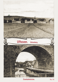 Postkarte [Reprint] - Ufhoven um 1915