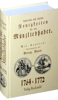 DEUTSCHE UND EUROPÄISCHE MÜNZGESCHICHTE 1764-1772