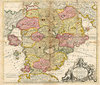 Historische Karte: Das Schlarraffenland 1694 (PLANO)
