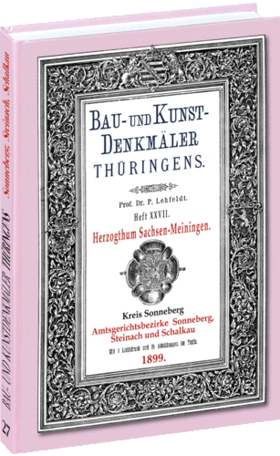 Heft 27 – Bau- und Kunstdenkmäler – KREIS SONNEBERG 1899