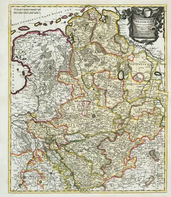 Historische Karten von Deutschland I. B14 Alte Landkarte 1894 