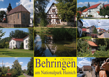 Großpostkarte Nr. 101 - Oester-Behringen am Nationalpark Hainich