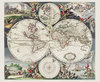 Historische WELTKARTE um 1660 – Justus Danckert (Plano)