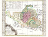 Historische Karte: Grafschaft STOLBERG 1757 (Plano)