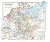 Historische Karte: DEUTSCHLAND von 1792-1854 (Plano)