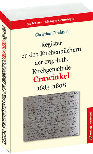 CRAWINKEL - Register Kirchenbüchern 1683-1808