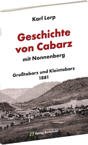 Geschichte von Cabarz mit Nonnenberg 1881