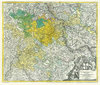 Historische Karte: Die MOSEL 1720 und das Erzbistum sowie Kurfürstentum Trier